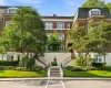 Front view of building #7 - A classic garden style apartment with beautifully maintained grounds and only steps from the Scarsdale train . Front view of building #7 - A classic garden style apartment with beautifully maintained grounds and only steps from the Scarsdale train .