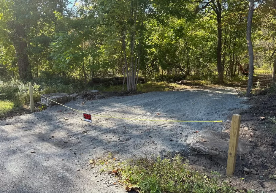 View of yard featuring a forest view View of yard featuring a forest view