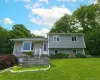 Welcoming Split Levelwith attractive Stone front and Large Angle Bay Window. Welcoming Split Levelwith attractive Stone front and Large Angle Bay Window.