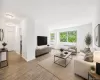 Living Room virtually staged with furniture Living Room virtually staged with furniture