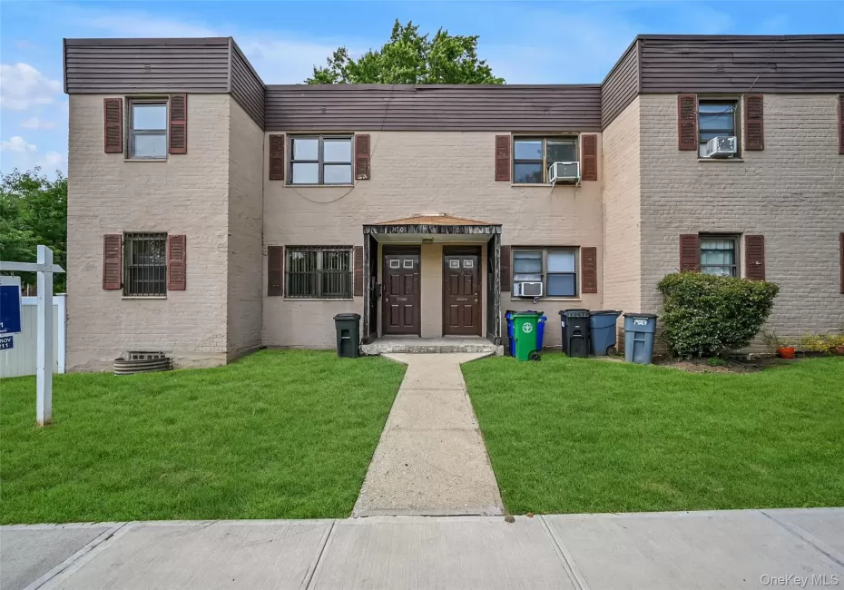 Two-story brick facade property with individual entryways Two-story brick facade property with individual entryways