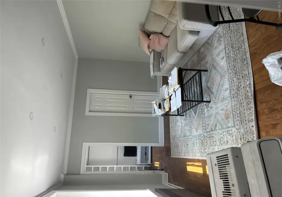 Windowed living room, Bathroom and walk-in closet Windowed living room, Bathroom and walk-in closet