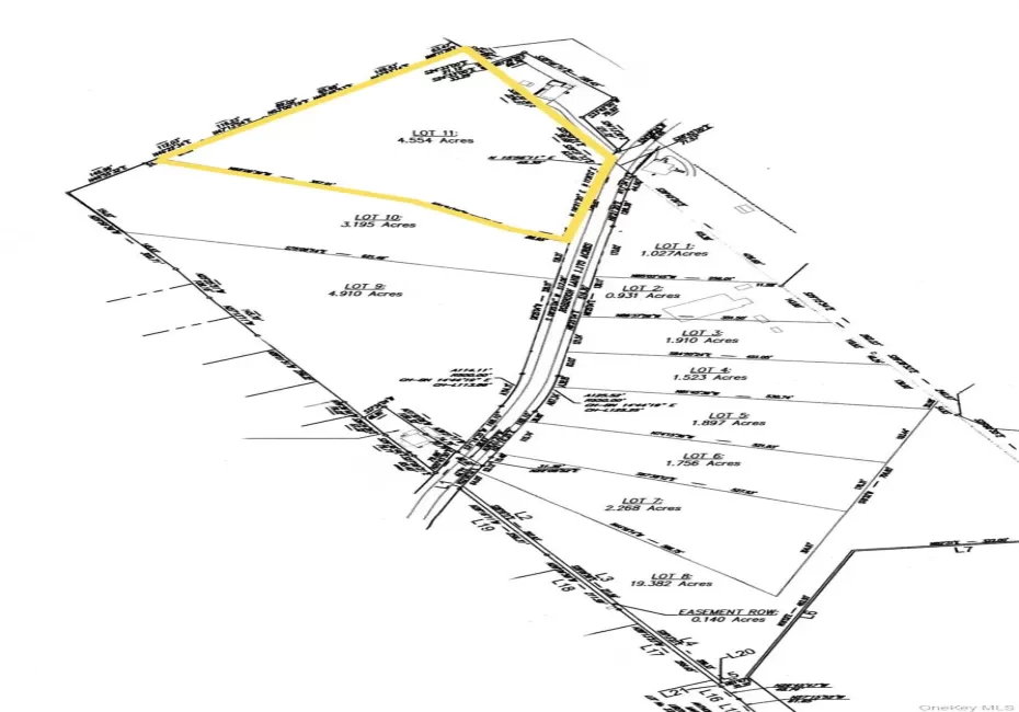 Aerial View of the Entire Subdivision with Lot 11 Highlighted Aerial View of the Entire Subdivision with Lot 11 Highlighted