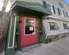 Apartment Entrance on 1st Street. Apartment Entrance on 1st Street.